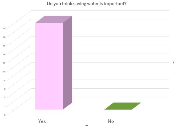 Do you think saving water is important?