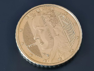 Coin of Marie Curie