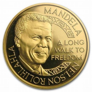 Coin of Nelson Mandela