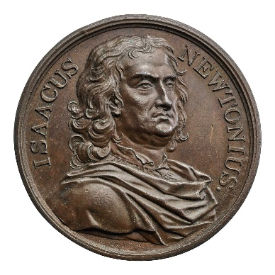 Coin of Isaac Newton
